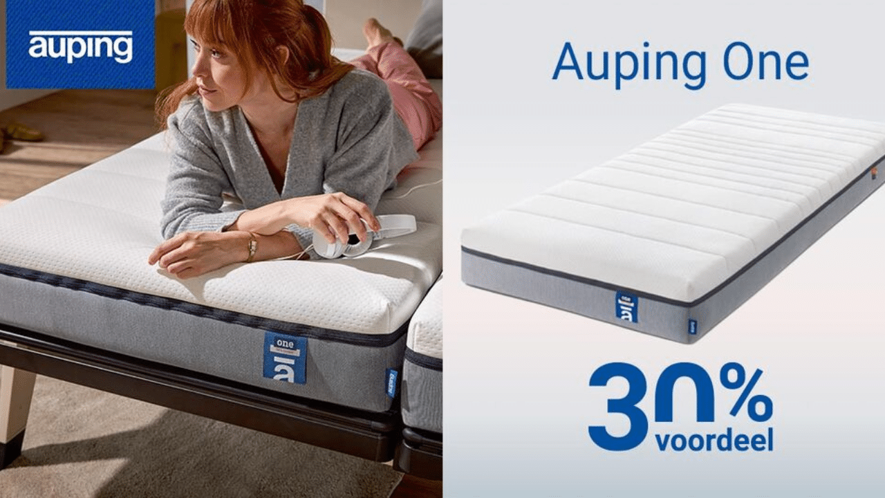 Auping One matras 30% korting*