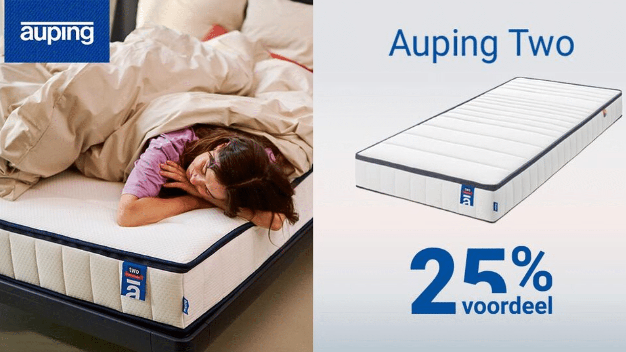 Auping Two matras 25% korting*